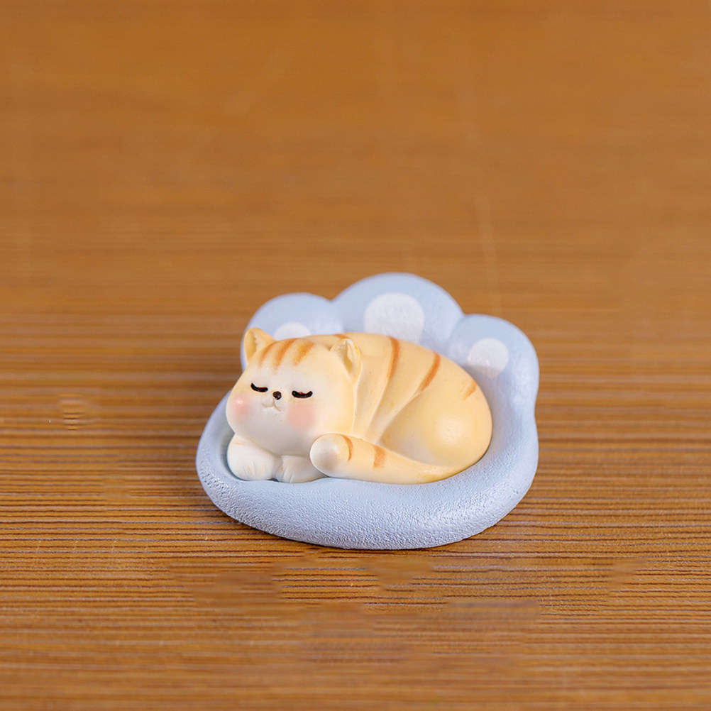 Home Yard Security - 4Pcs Cute Animal Statues Resin Mini