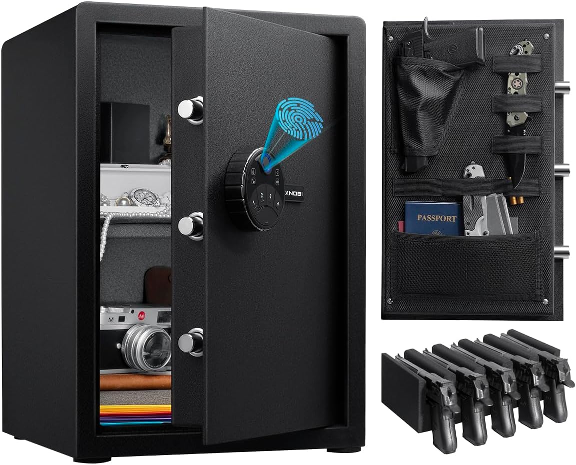Home Security Safe - Large Biometric Gun Safes,2.04 cubic feet