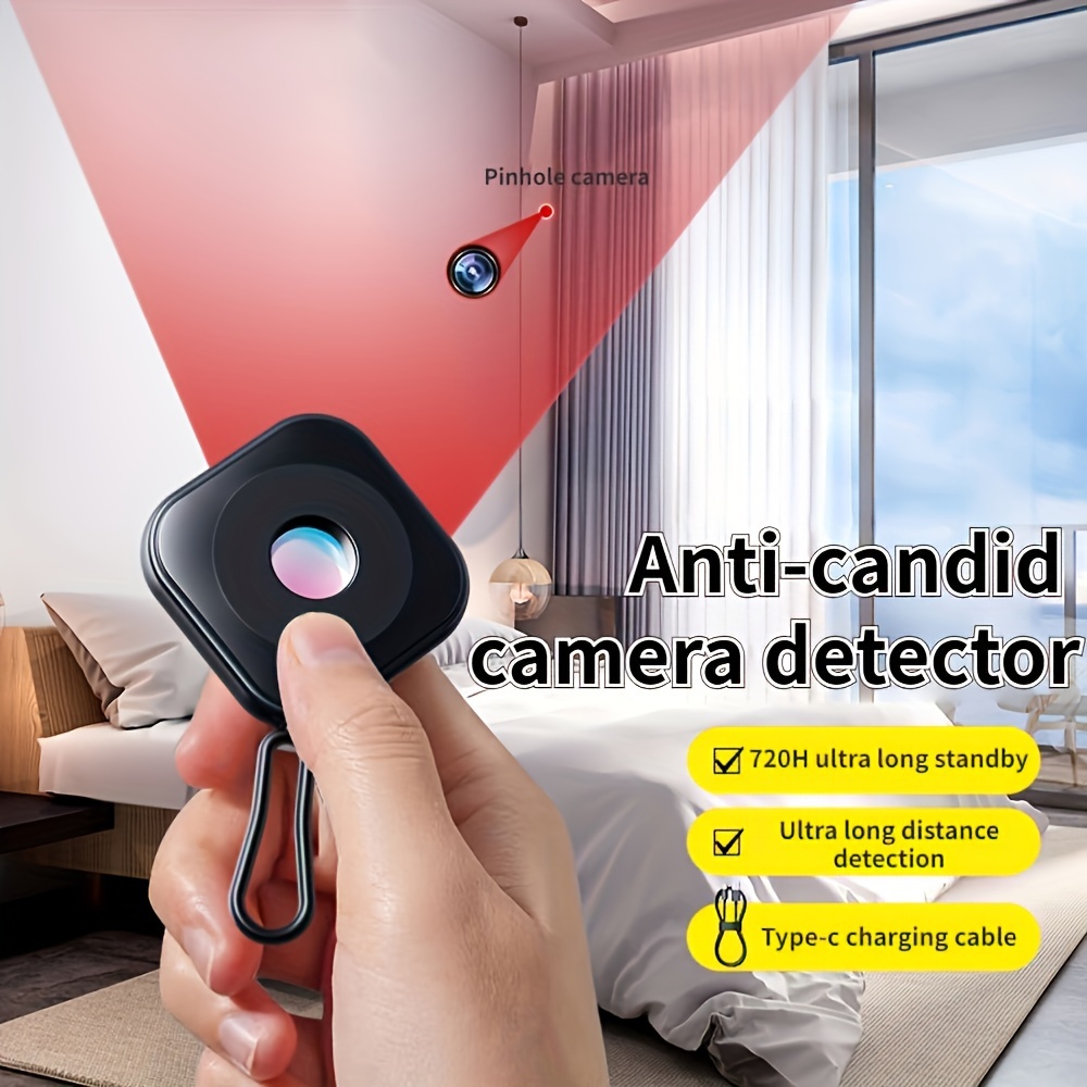 Home Security Hidden Cameras - Ir Camera Detector (Dual Light Mode: