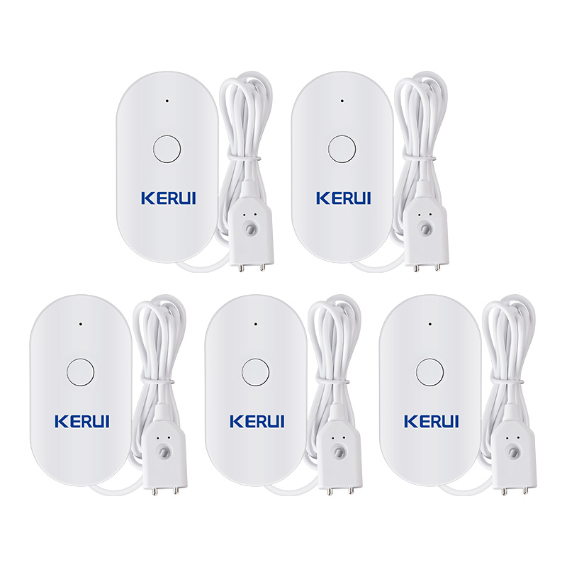 Home Security With Monitoring - KERUI Smart WiFi Water Sensor Home