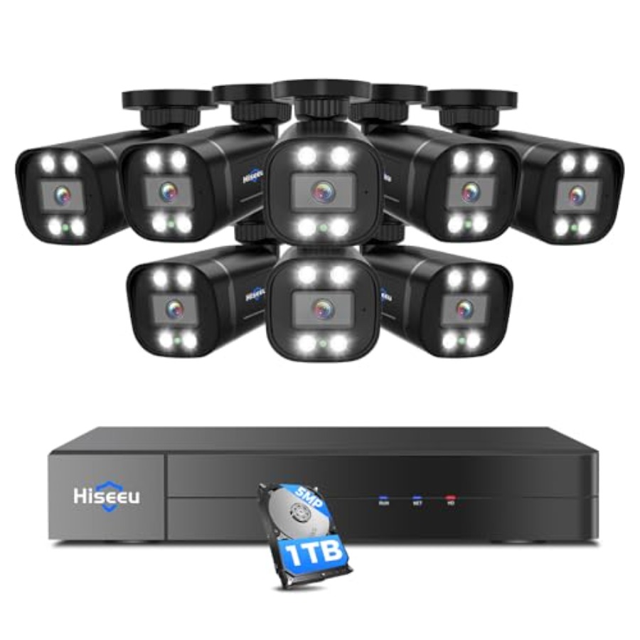 Home Security Ai - Home security: outdoor wired 3K CCTV