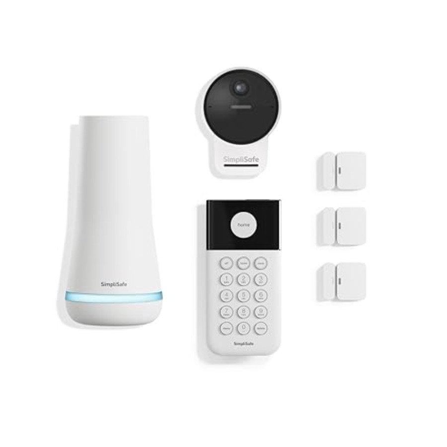 Home Security No Contract - 6 Piece Wireless Home Security System