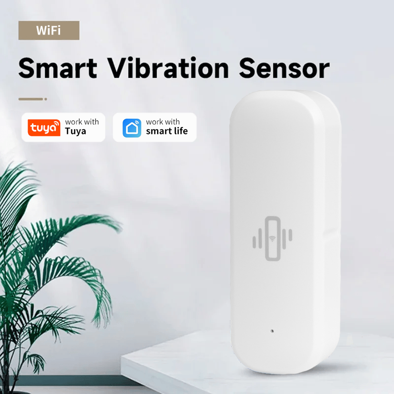 Home Security Home Assistant - Tuya Smart Devices WiFi Vibration Sensor