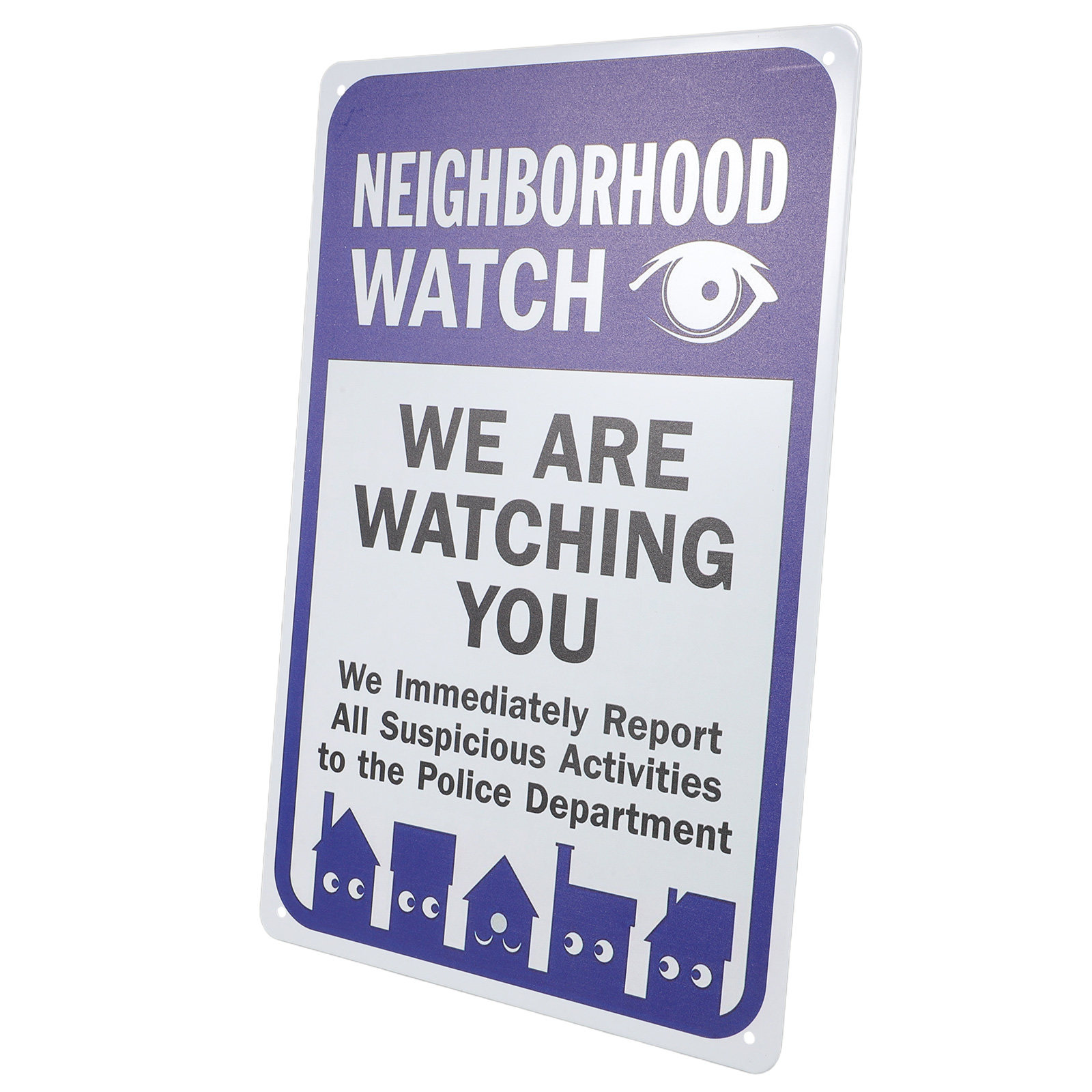 Home Yard Security - We Are Watching You Sign Weather