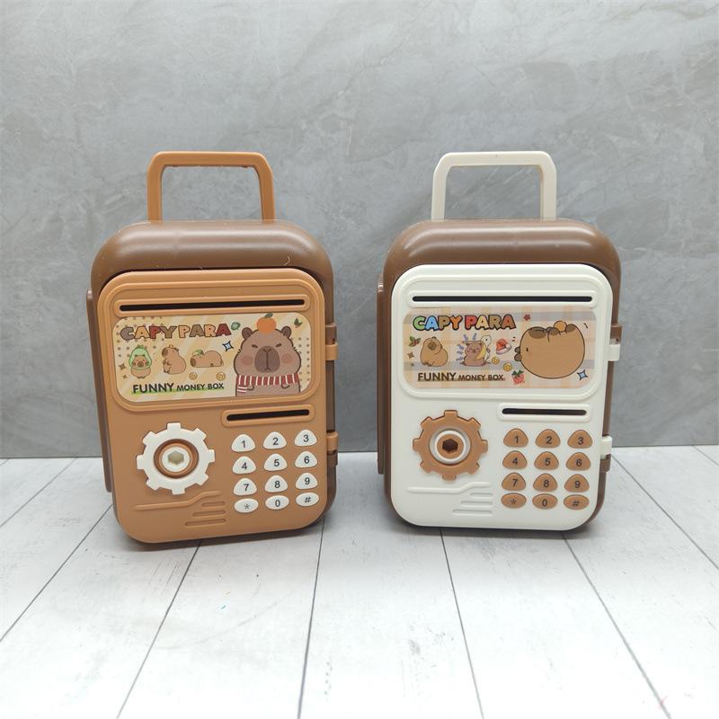 Home Security Safe - Money Box With Fingerprint Piggy Bank