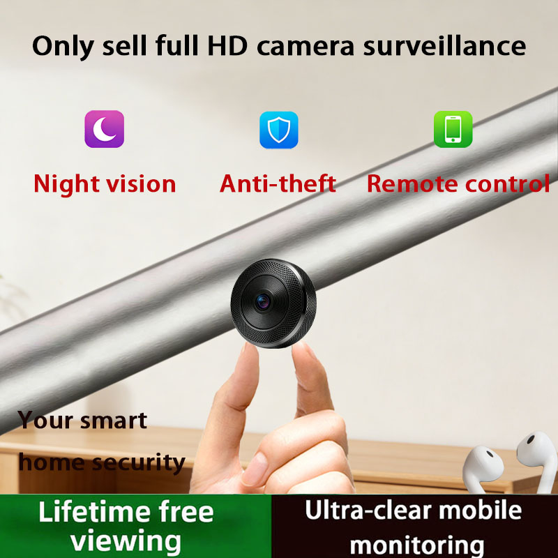 Home Security Hidden Cameras - Brand Smart Compact Camera, 360-Degree Wireless