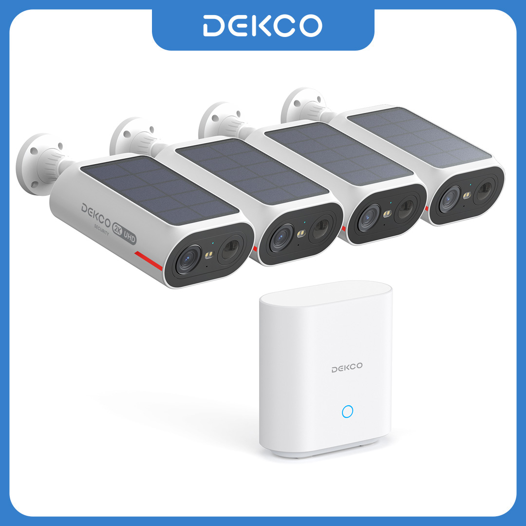Camera Solar Wireless - Dekco 3MP Solar Camera System 4