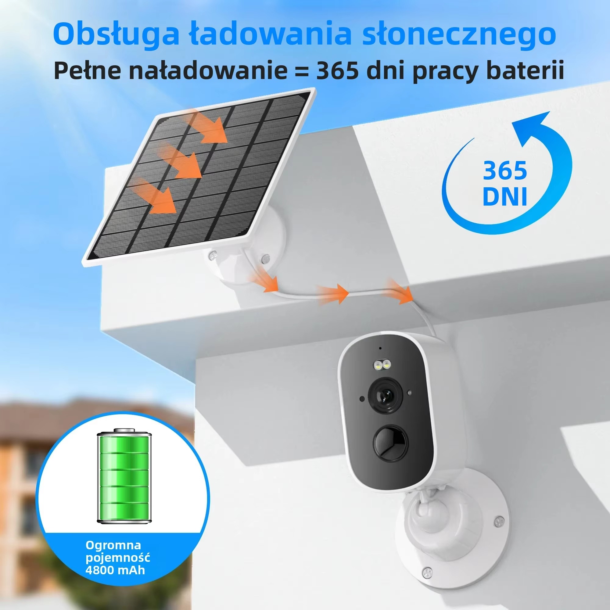 5MP WiFi Solar Security Camera – Home Yard Security Bewertung und Preis