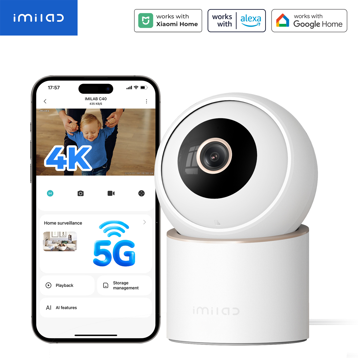 IMILAB C40 Home Security 5G Wi – Xiaomi Home Security 360 Bewertung und Preis
