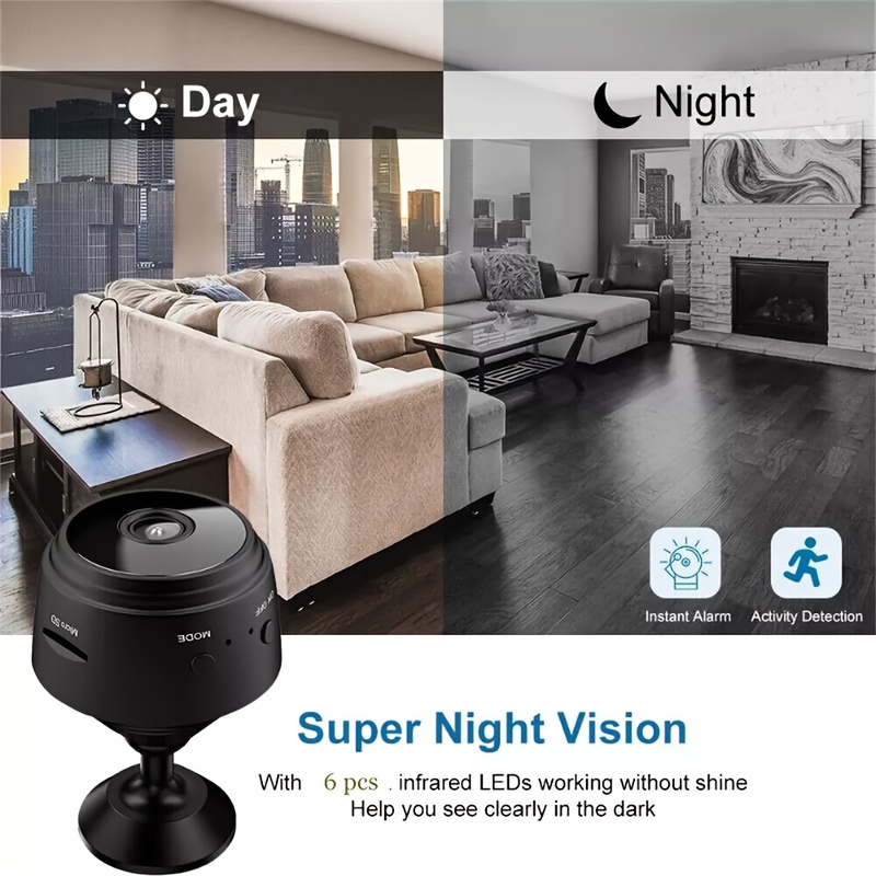 1/4pcs Mini Wireless Camera Wi – Home Security Hidden Cameras Bewertung und Preis