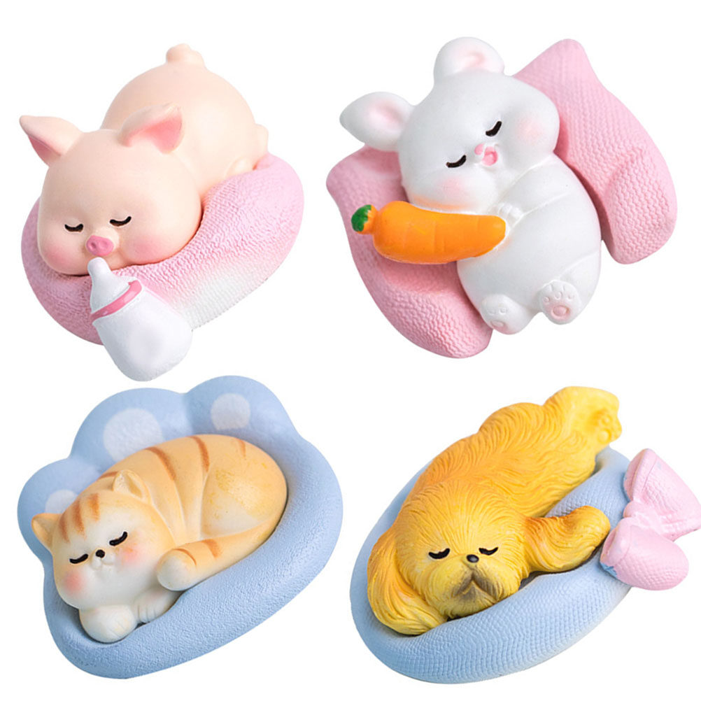 4Pcs Cute Animal Statues Resin – Home Yard Security Bewertung und Preis