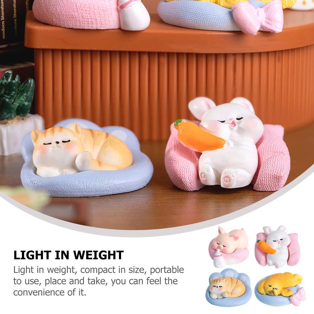 4Pcs Cute Animal Statues Resin – Home Yard Security Bewertung und Preis