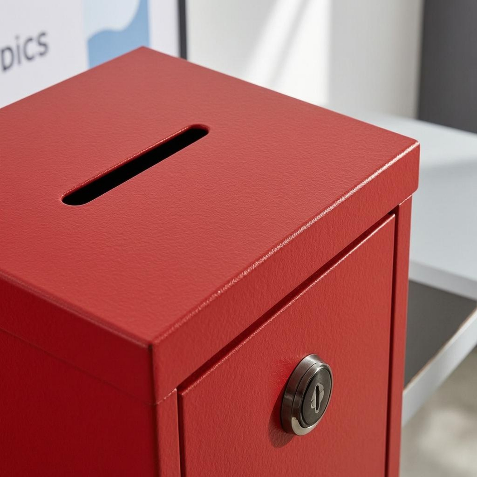 Slanted-Top Mailbox Mail Slot  – Home Security Service Bewertung und Preis