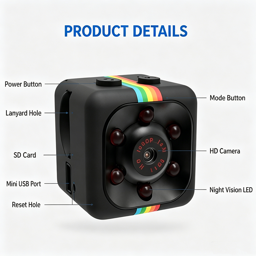 Mini Hidden Camera 1080P Porta – Home Security Hidden Cameras Bewertung und Preis
