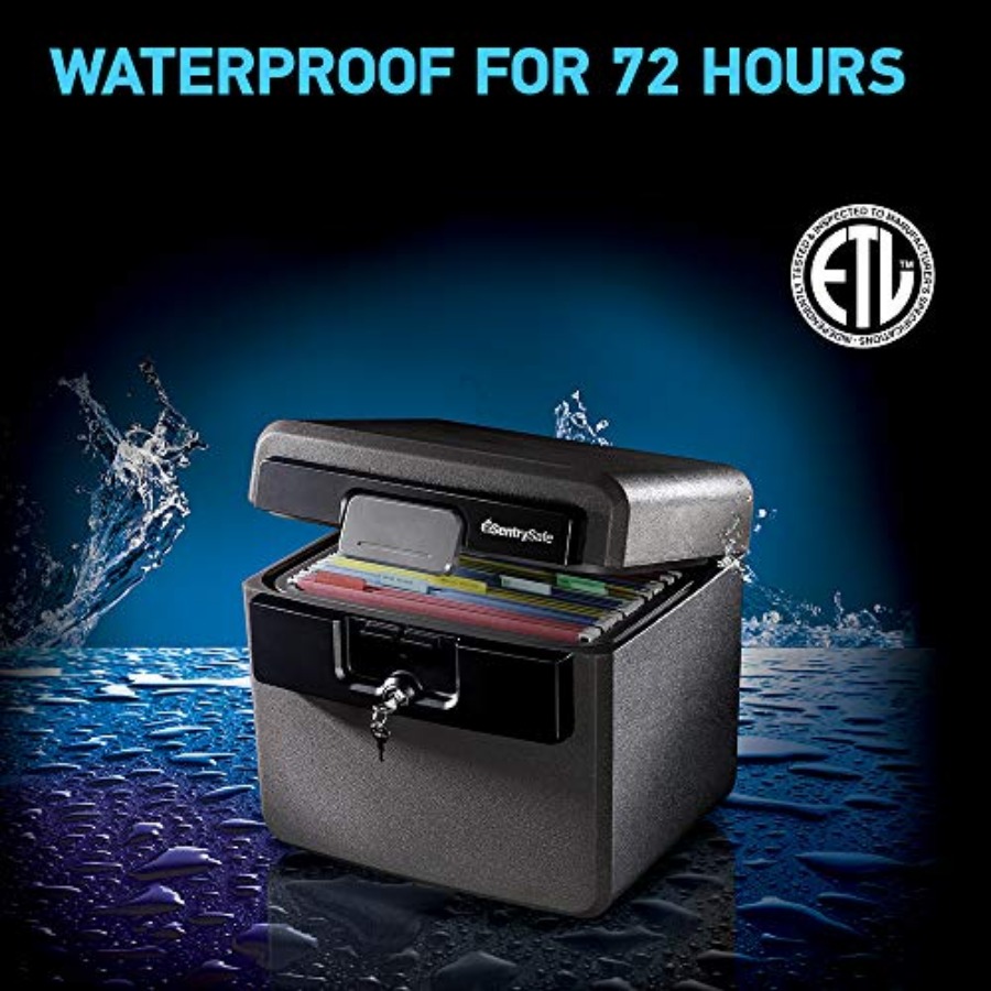 Black Fireproof and Waterproof – Home Security Safe Bewertung und Preis