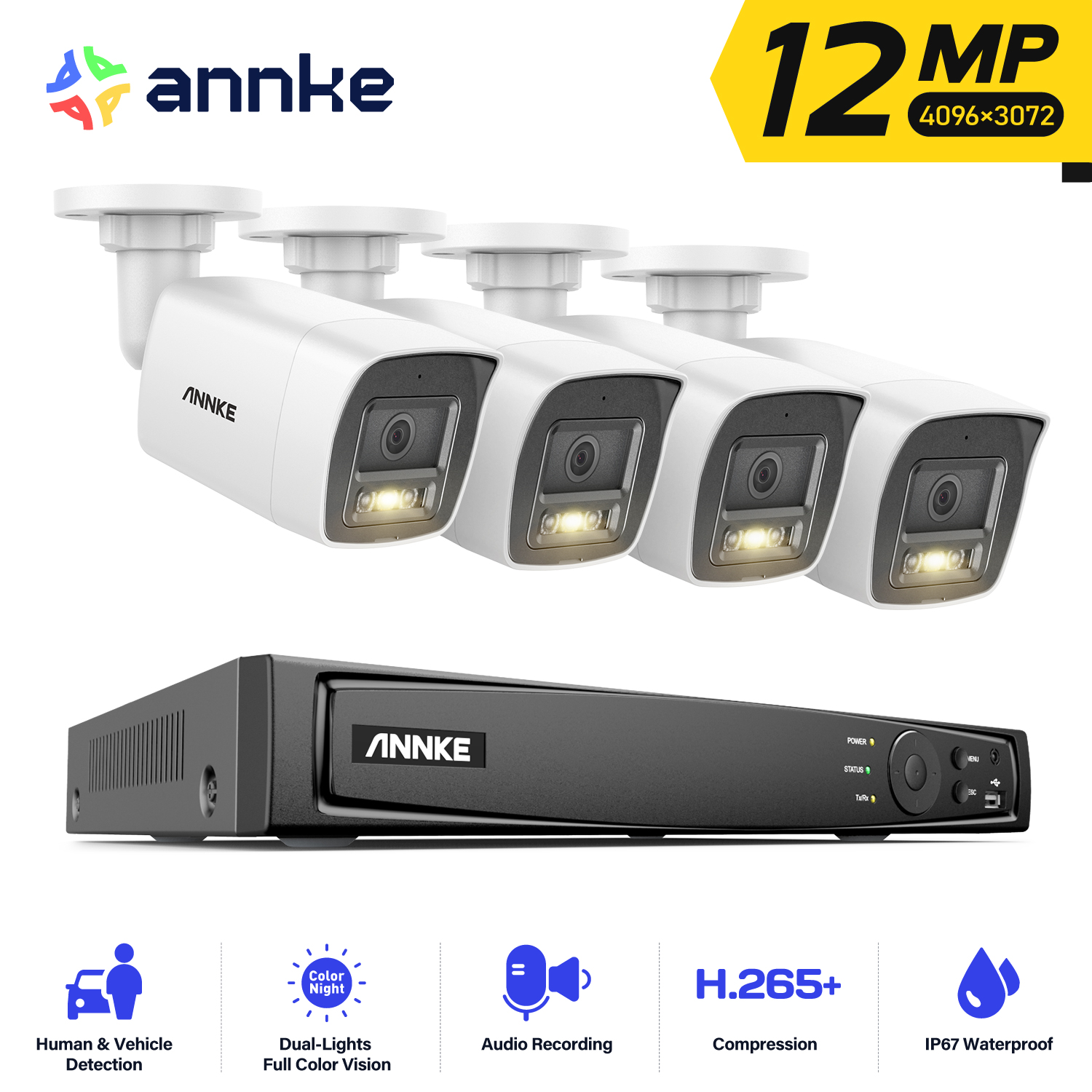 ANNKE 4K POE Video Surveillanc – Nvr Kit 8 Channel Bewertung und Preis