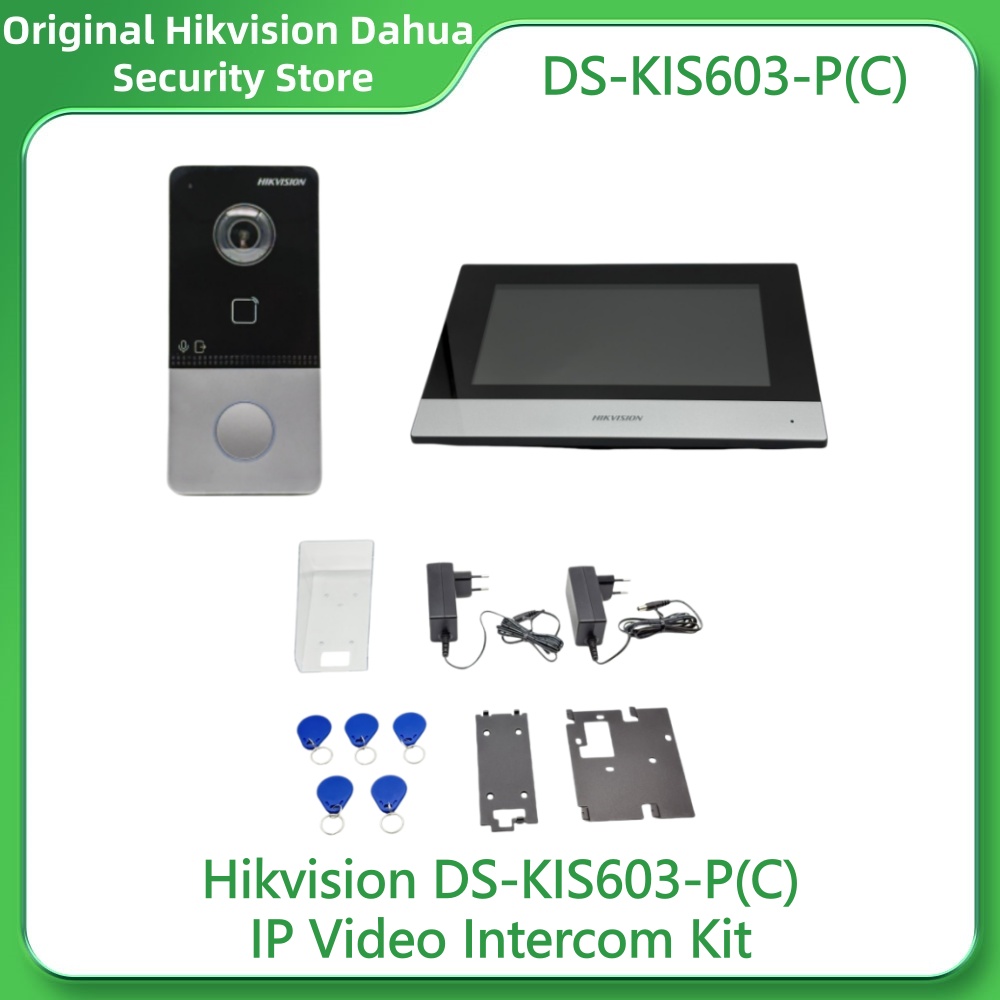 Hikvision DS-KIS603-P(C) Video – Home Security System Hikvision Bewertung und Preis