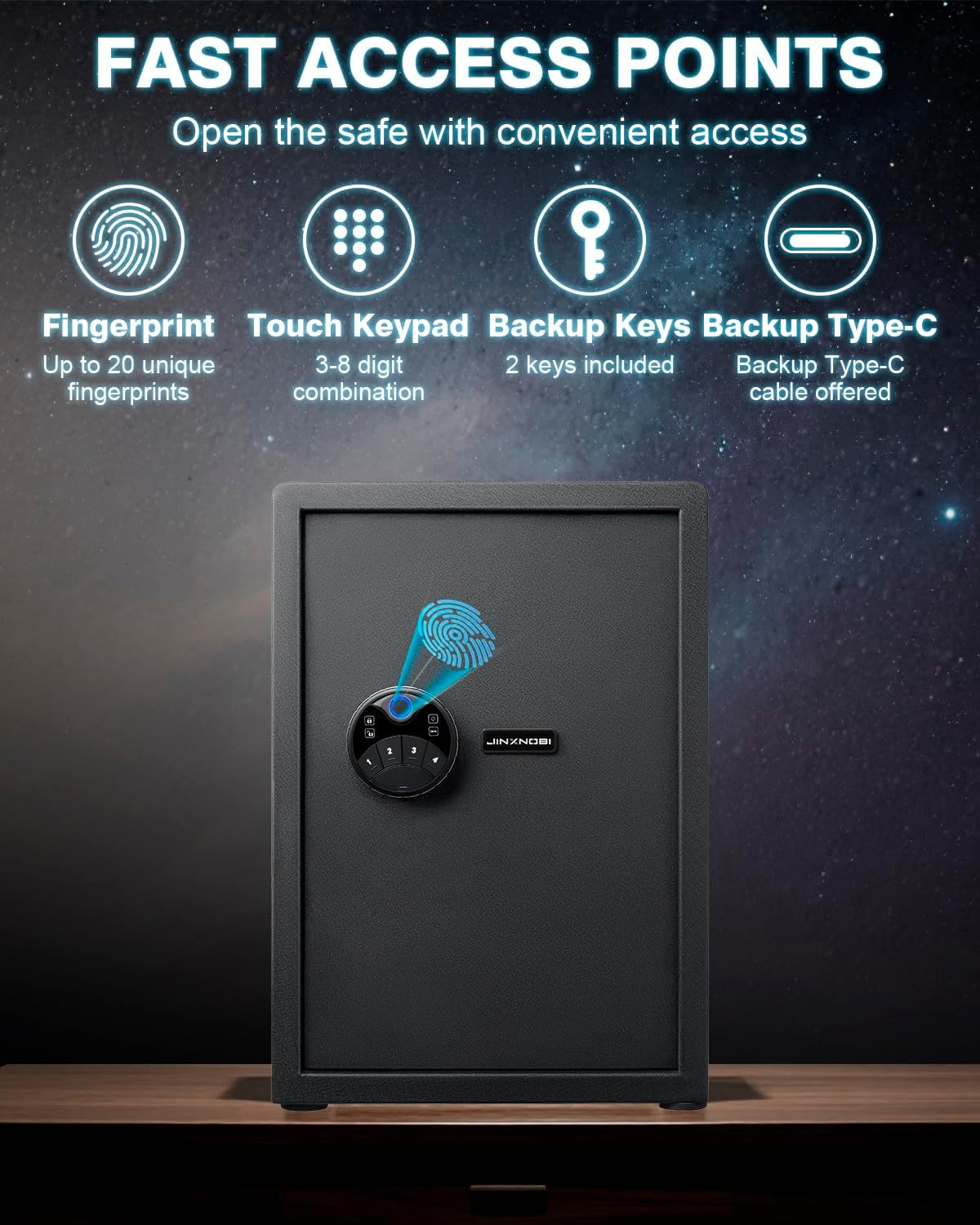 Large Biometric Gun Safes,2.04 – Home Security Safe Bewertung und Preis
