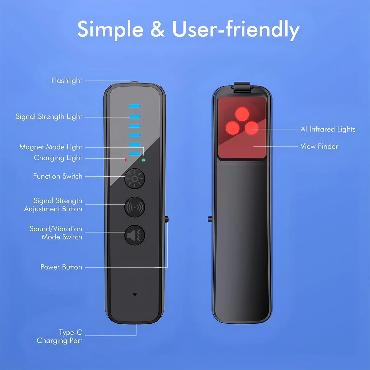Latest 5 in 1 Anti Spy Detecto – Home Security Hidden Cameras Bewertung und Preis