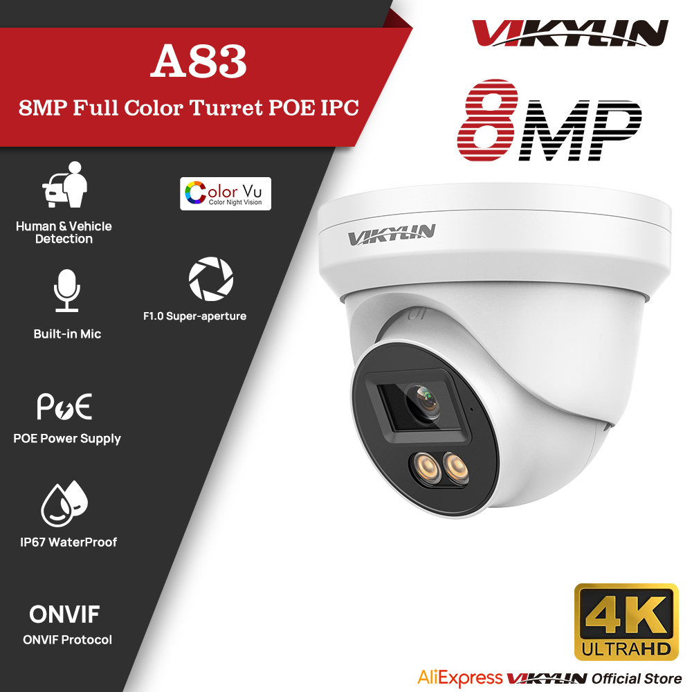 VIKYLIN 8MP HD IP Security Cam – Home Security Service Bewertung und Preis