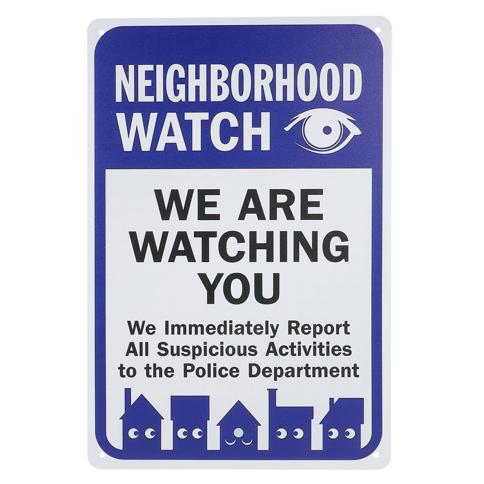 Sign We Are Watching You Retro – Home Yard Security Bewertung und Preis