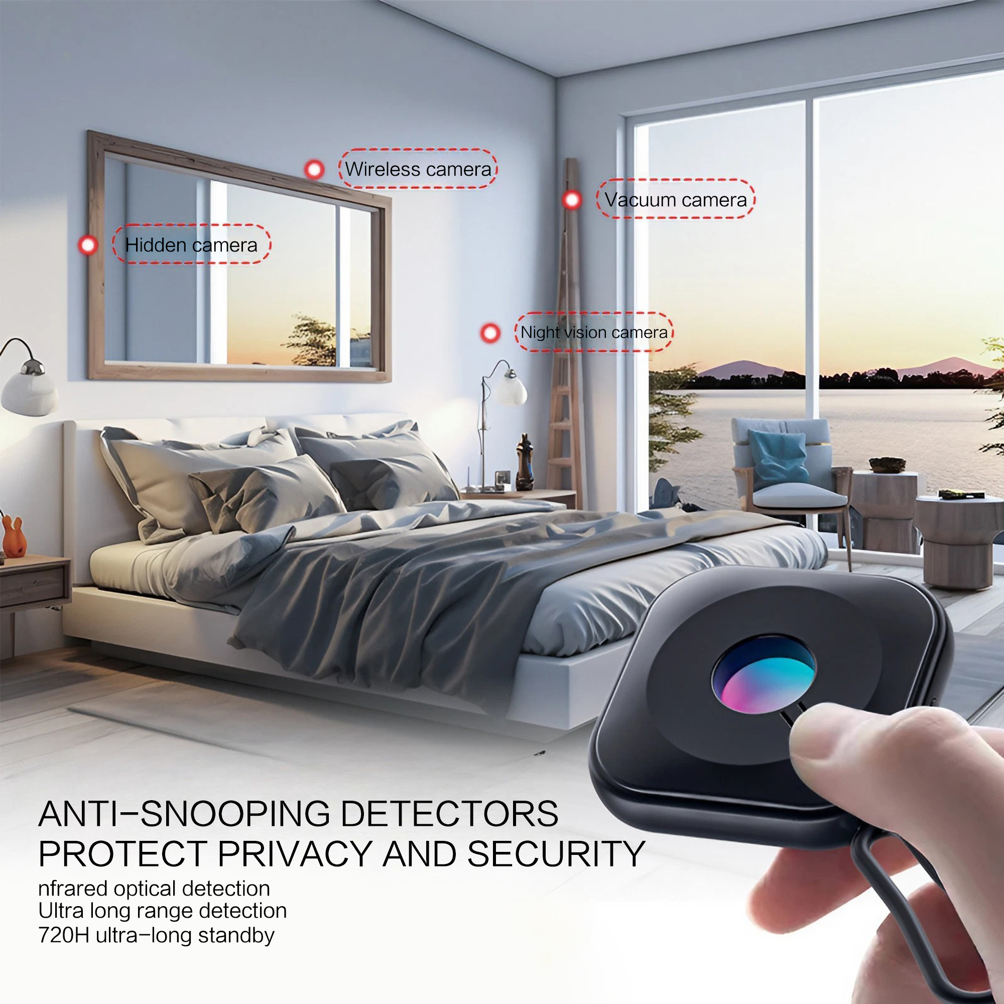 Portable Smart Infrared Scanne – Home Security Hidden Cameras Bewertung und Preis