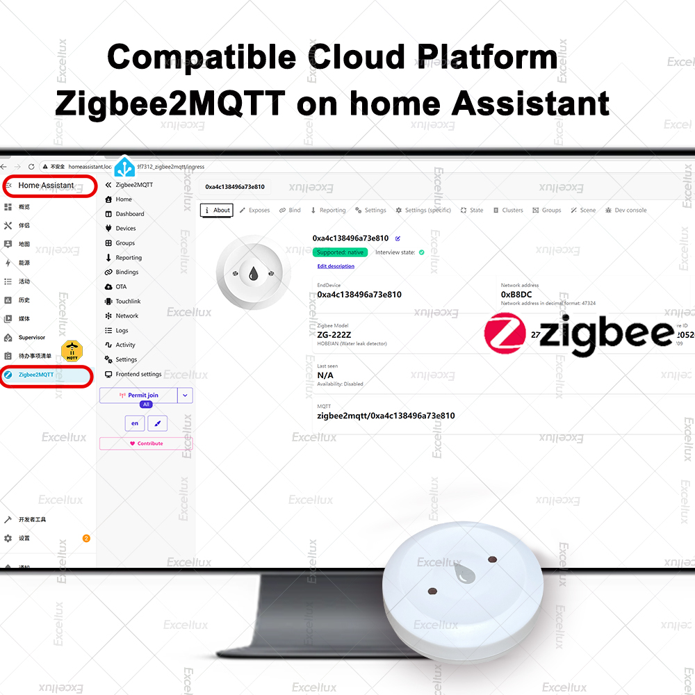 Zigbee Water Detector Leakage  – Home Security Home Assistant Bewertung und Preis