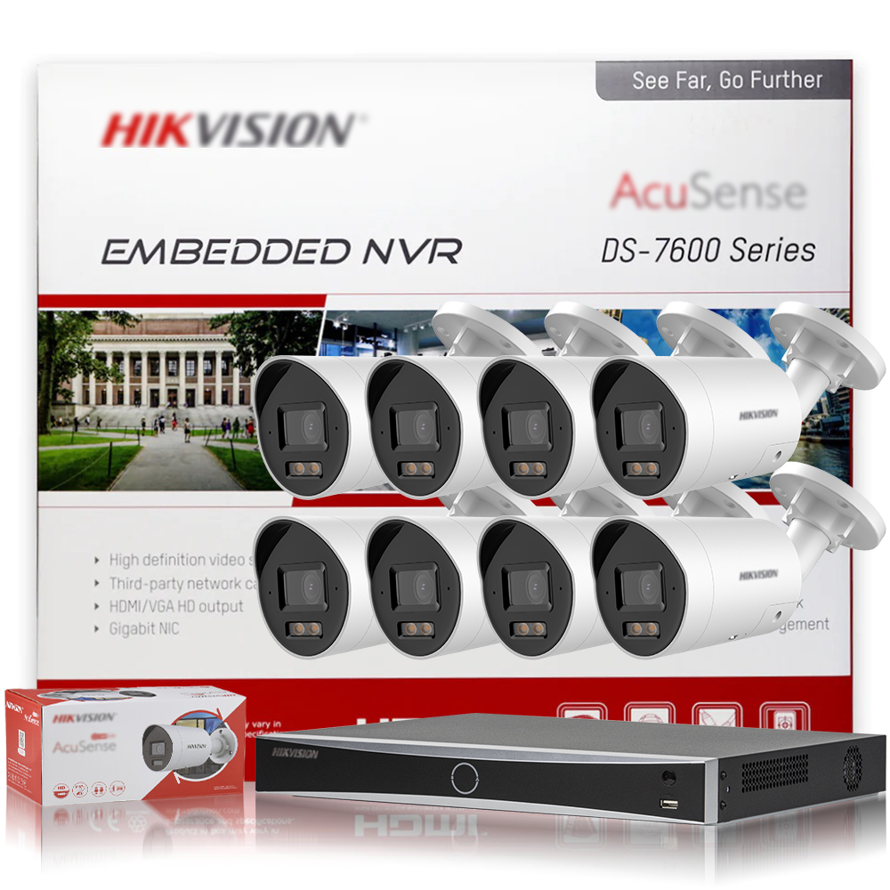 Hikvision 4K 8MP POE CCTV Secu – Home Security System Hikvision Bewertung und Preis