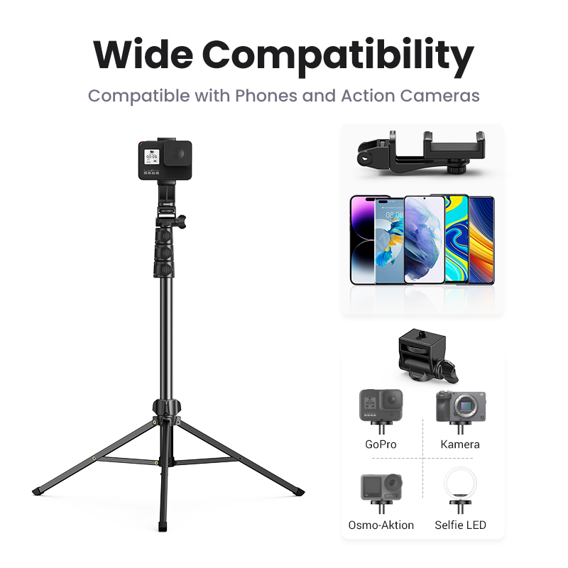 UGREEN 1.7m Phone Tripod Stand – Xiaomi Home Security 360 Bewertung und Preis