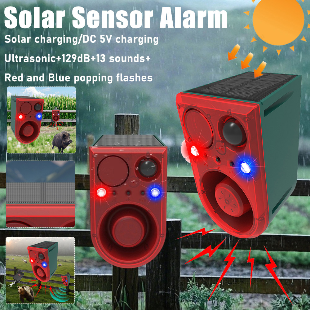 Solar Outdoor Motion Sensor Al – Home Yard Security Bewertung und Preis