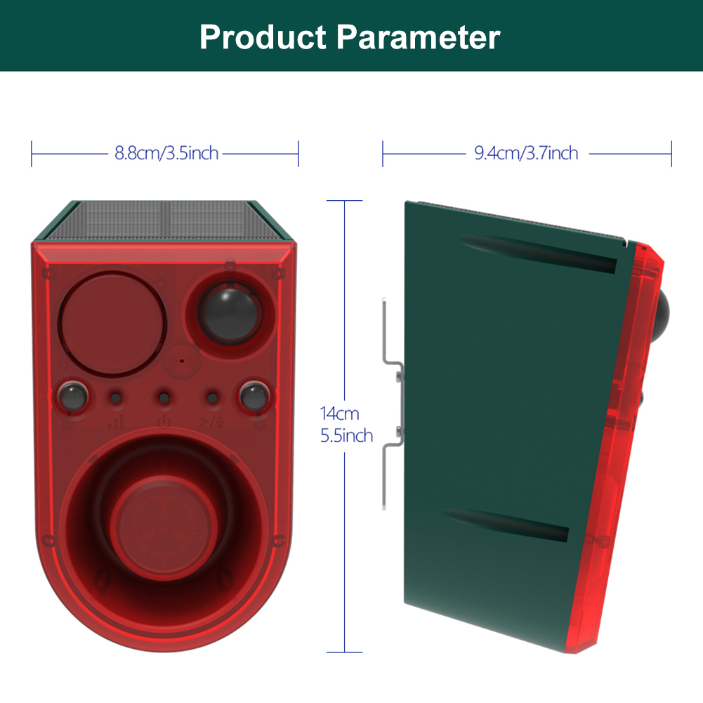 Solar Outdoor Motion Sensor Al – Home Yard Security Bewertung und Preis