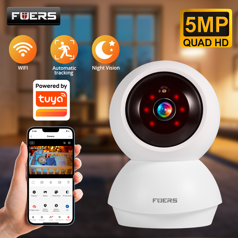 Fuers 5MP WiFi Camera Home Ind – Home Security Xiaomi Bewertung und Preis