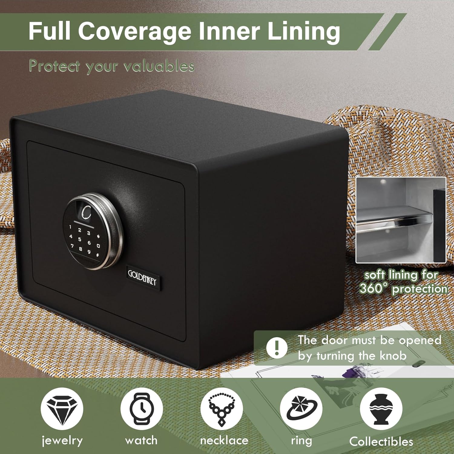 Luxury Home Safe with Fingerpr – Home Security Safe Bewertung und Preis