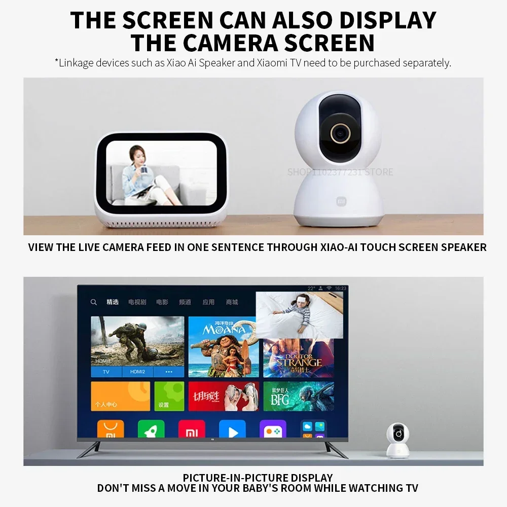 Xiaomi Smart IP Camera 2K 360° – Home Security Xiaomi Bewertung und Preis