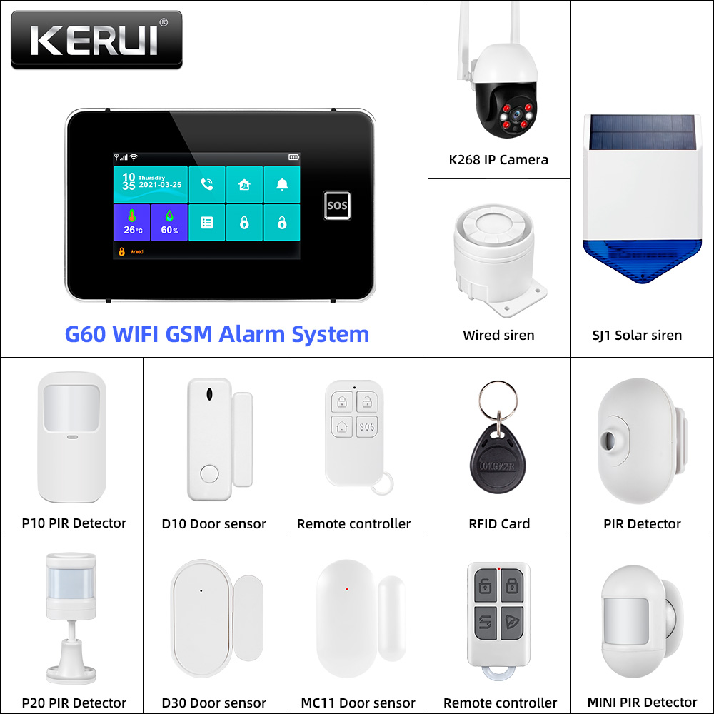 KERUI Tuya Alarm Panel DIY You – Keypad Alarm Panel Bewertung und Preis