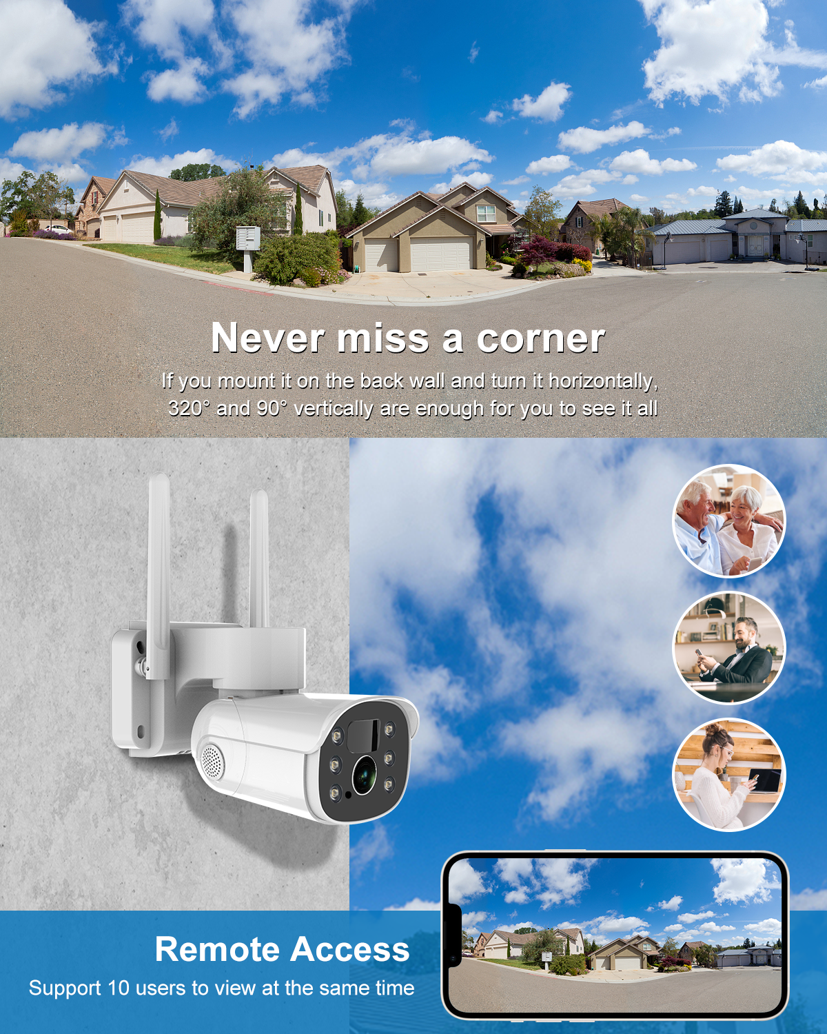 Tuya Smart Home Bullet Camera  – Home Security Ai Bewertung und Preis