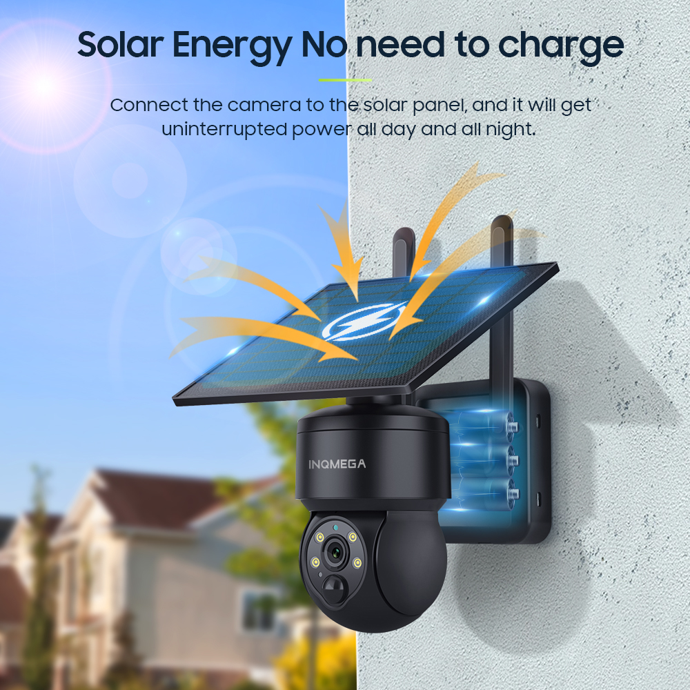 INQMEGA 8MP TUYA Solar Camera  – Camera Solar Wireless Bewertung und Preis