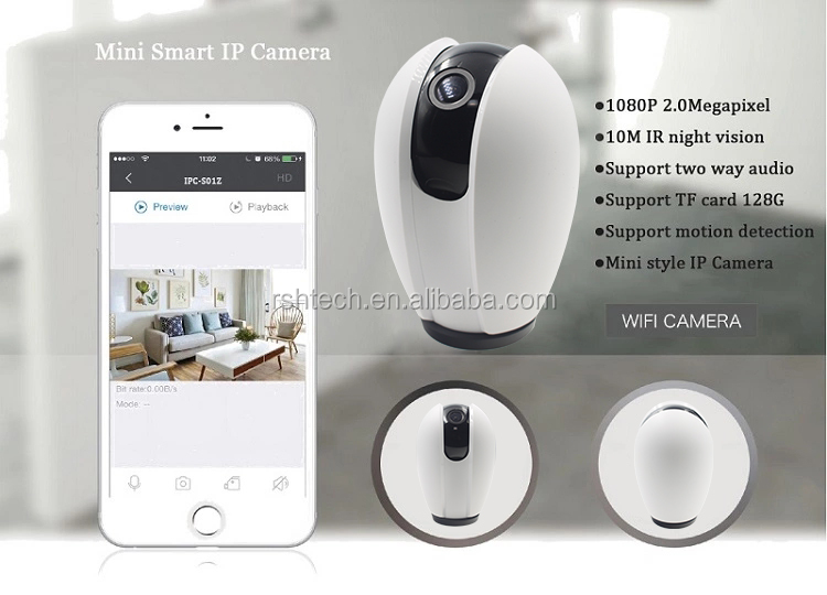 Wireless 1080P IP Camera WiFi  – Home Security With Monitoring Bewertung und Preis