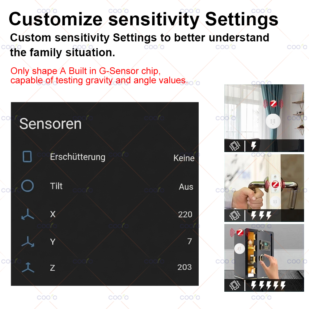 ZigBee 3.0 Vibration Sensor Re – Home Security Home Assistant Bewertung und Preis