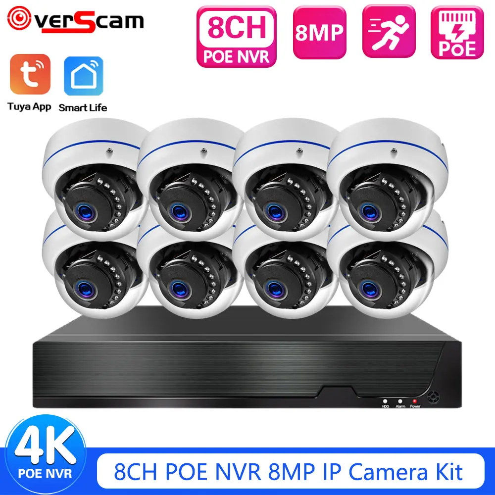 Tuya 8MP 4K CCTV Video Surveil – Nvr Kit 8 Channel Bewertung und Preis