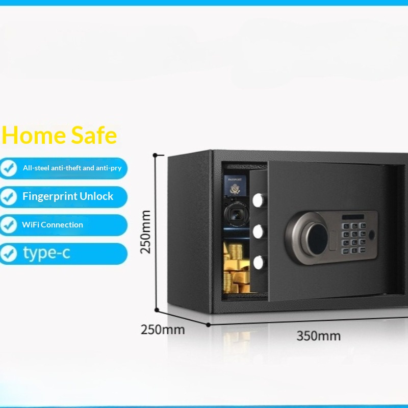 Electronic Password Safe 25cm  – Home Security Safe Bewertung und Preis