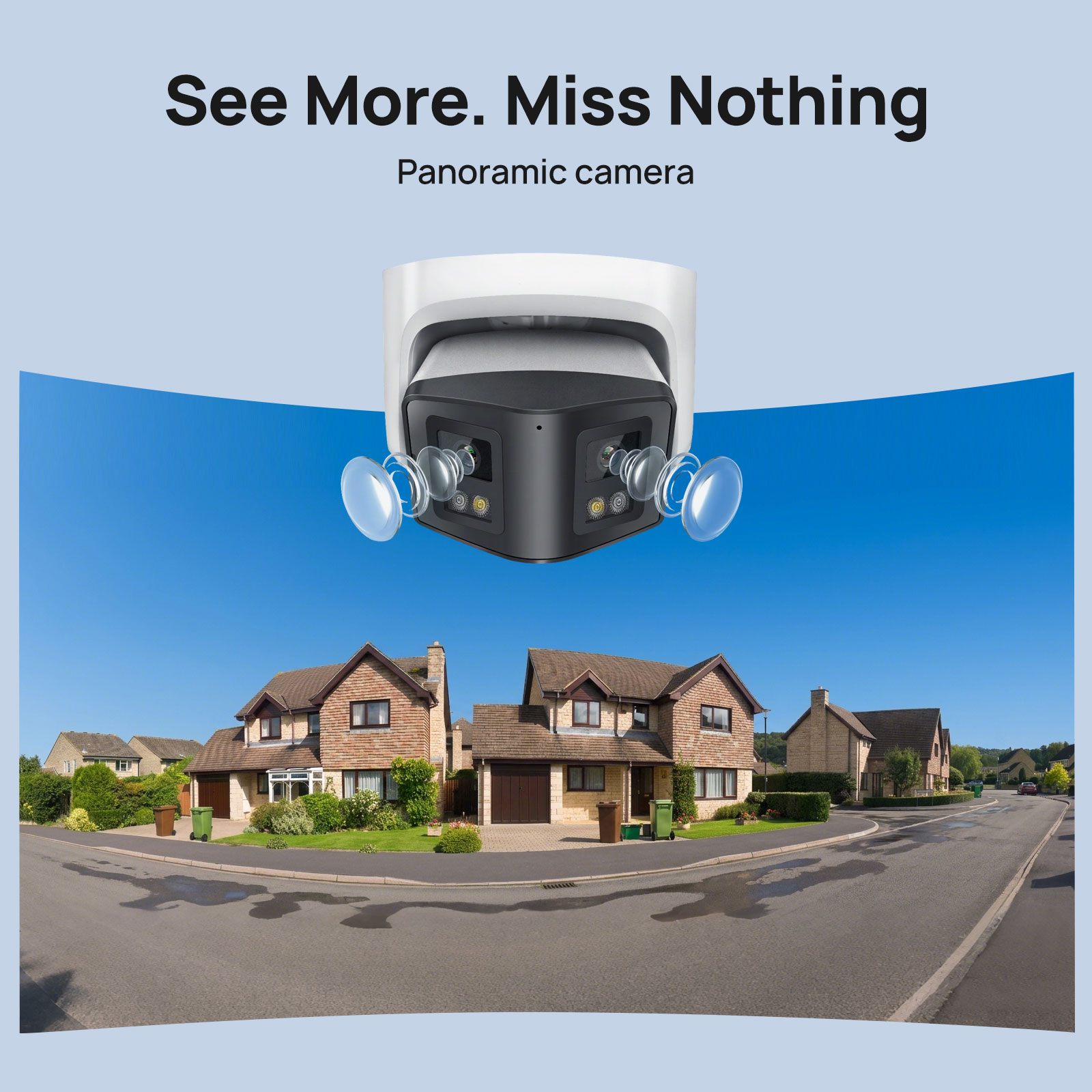 Vikylin 4MP Panoramic Dual Len – Home Security System Hikvision Bewertung und Preis