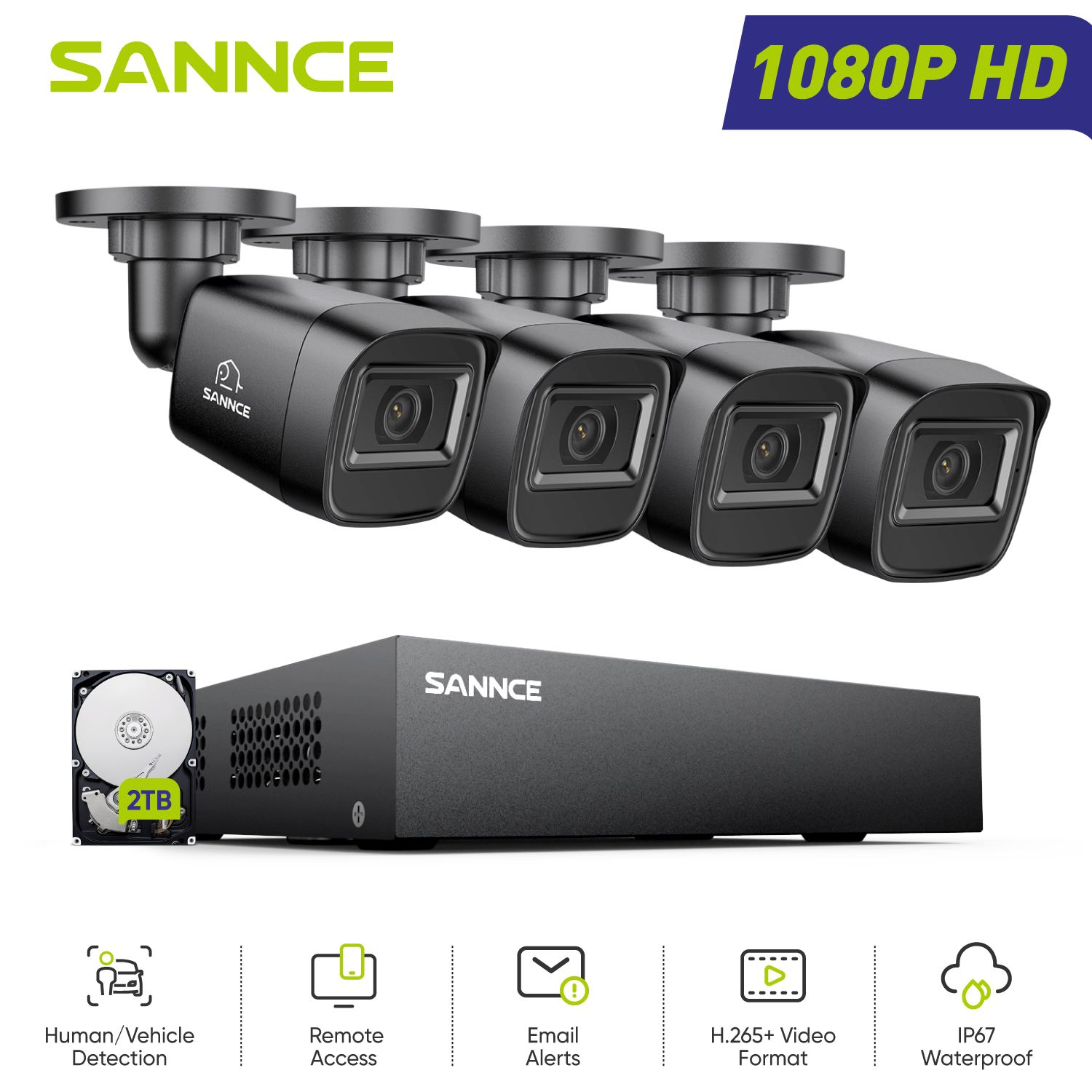 SANNCE 1080P Security Camera S – Home Security Home Assistant Bewertung und Preis