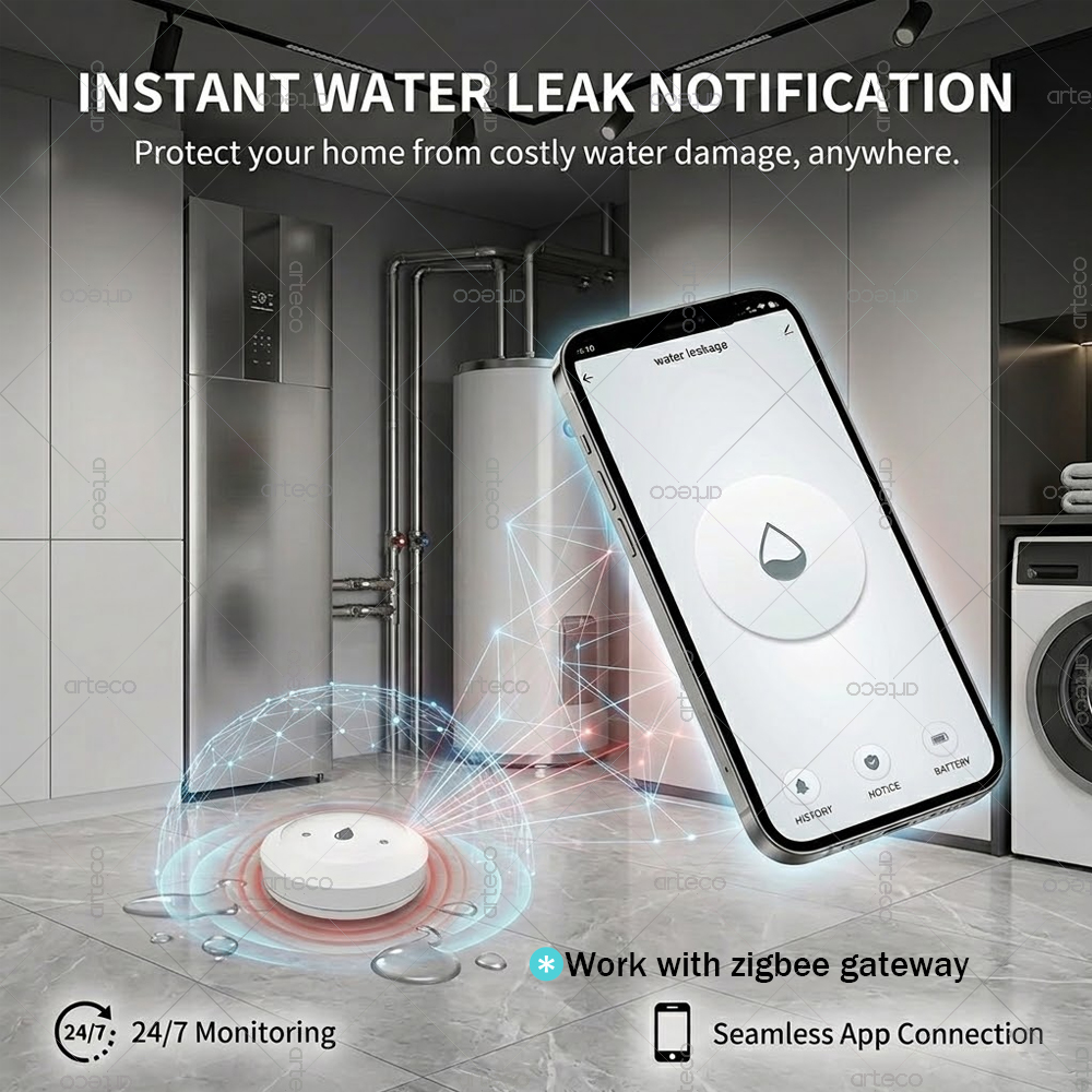 Zigbee Water Leak Sensor Flood – Home Security Home Assistant Bewertung und Preis