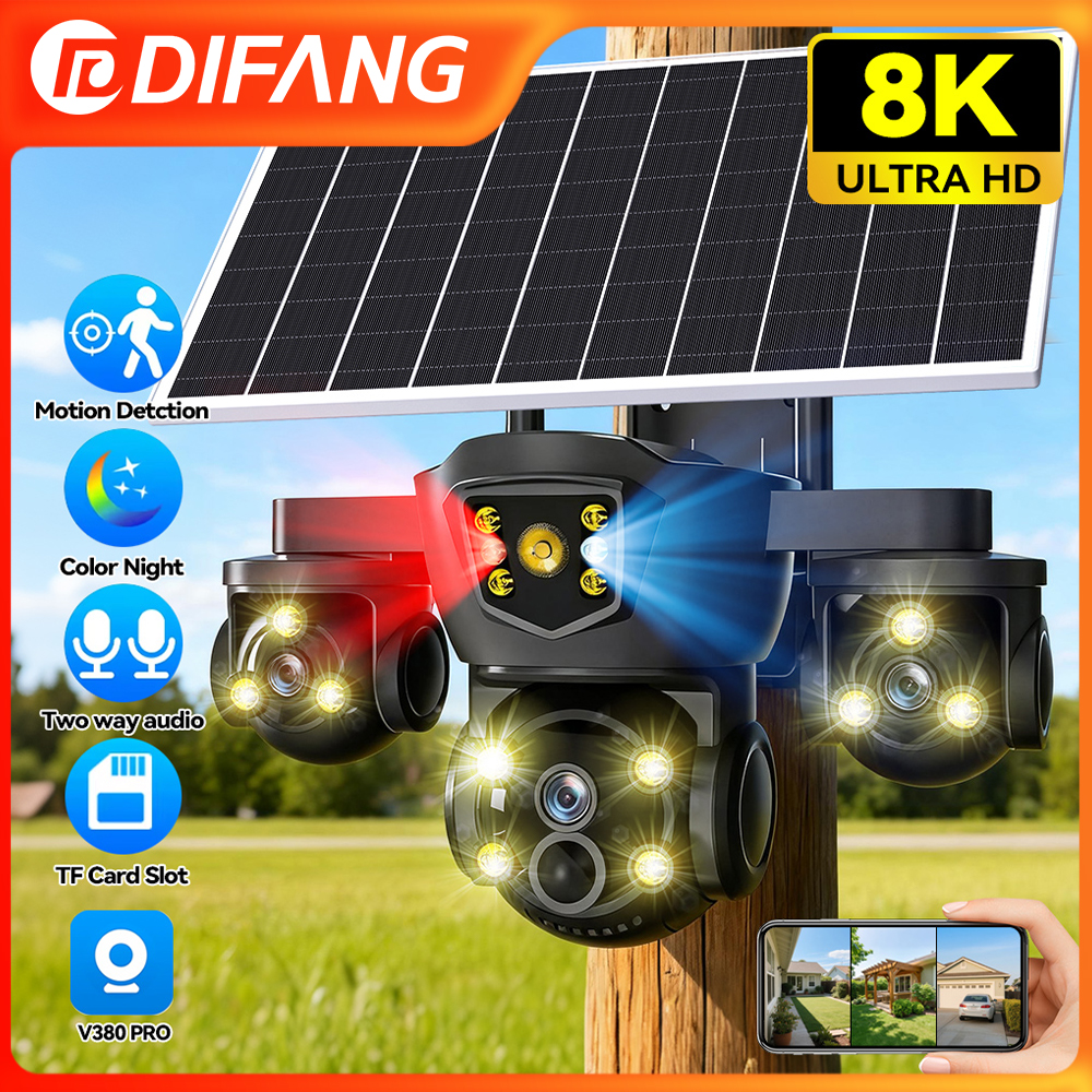 V380 Pro New 20MP WIFI Solar C – Camera Solar Wireless Bewertung und Preis