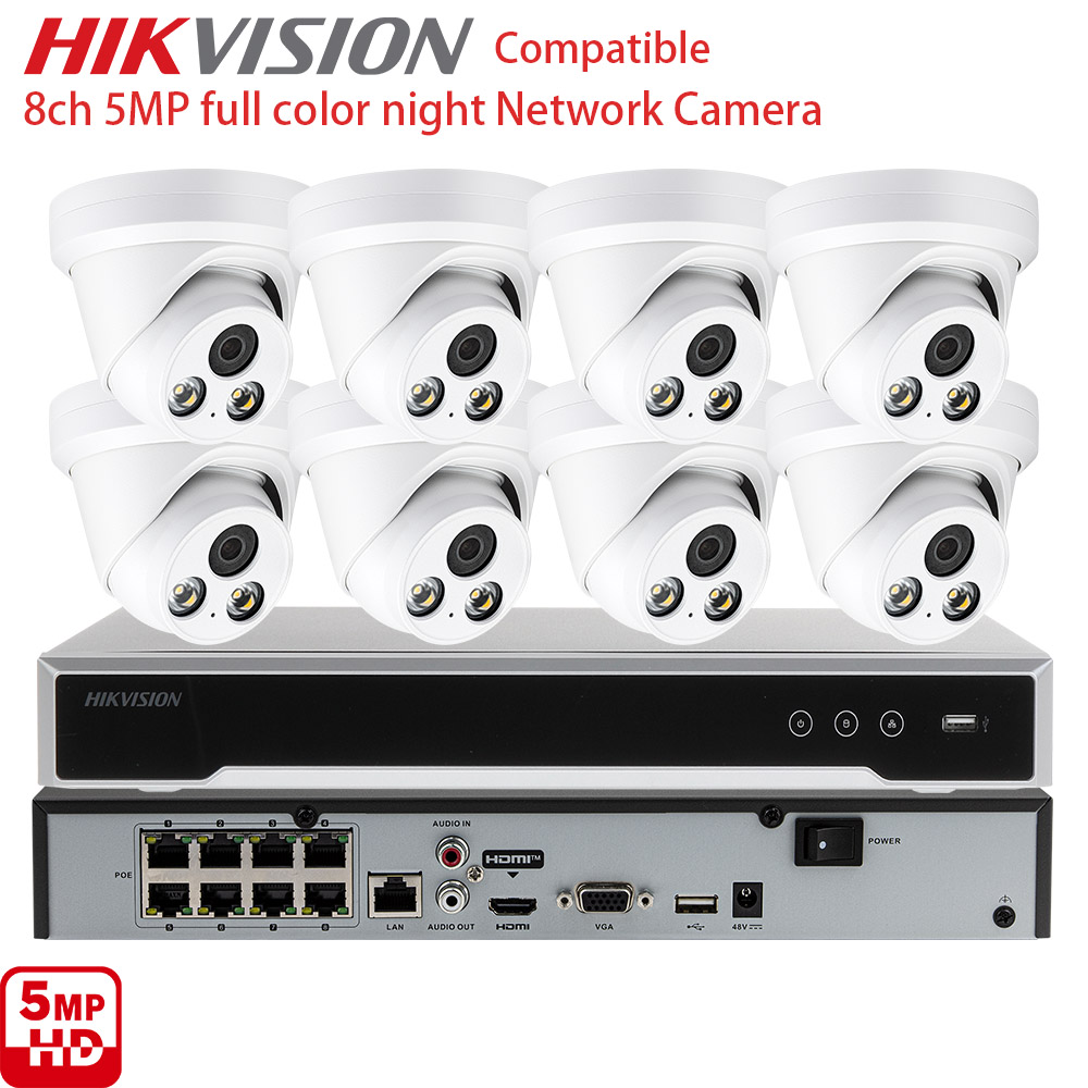 8CH 5MP IP CCTV Security Camer – Home Security System Hikvision Bewertung und Preis