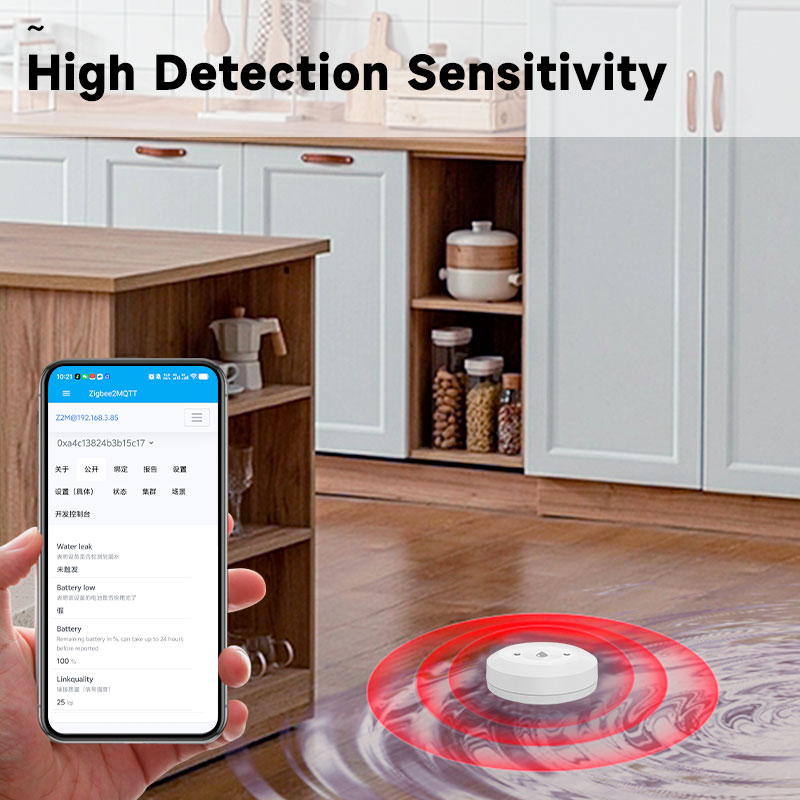 Smart ZigBee3.0 2MQTT Water Le – Home Security With Monitoring Bewertung und Preis