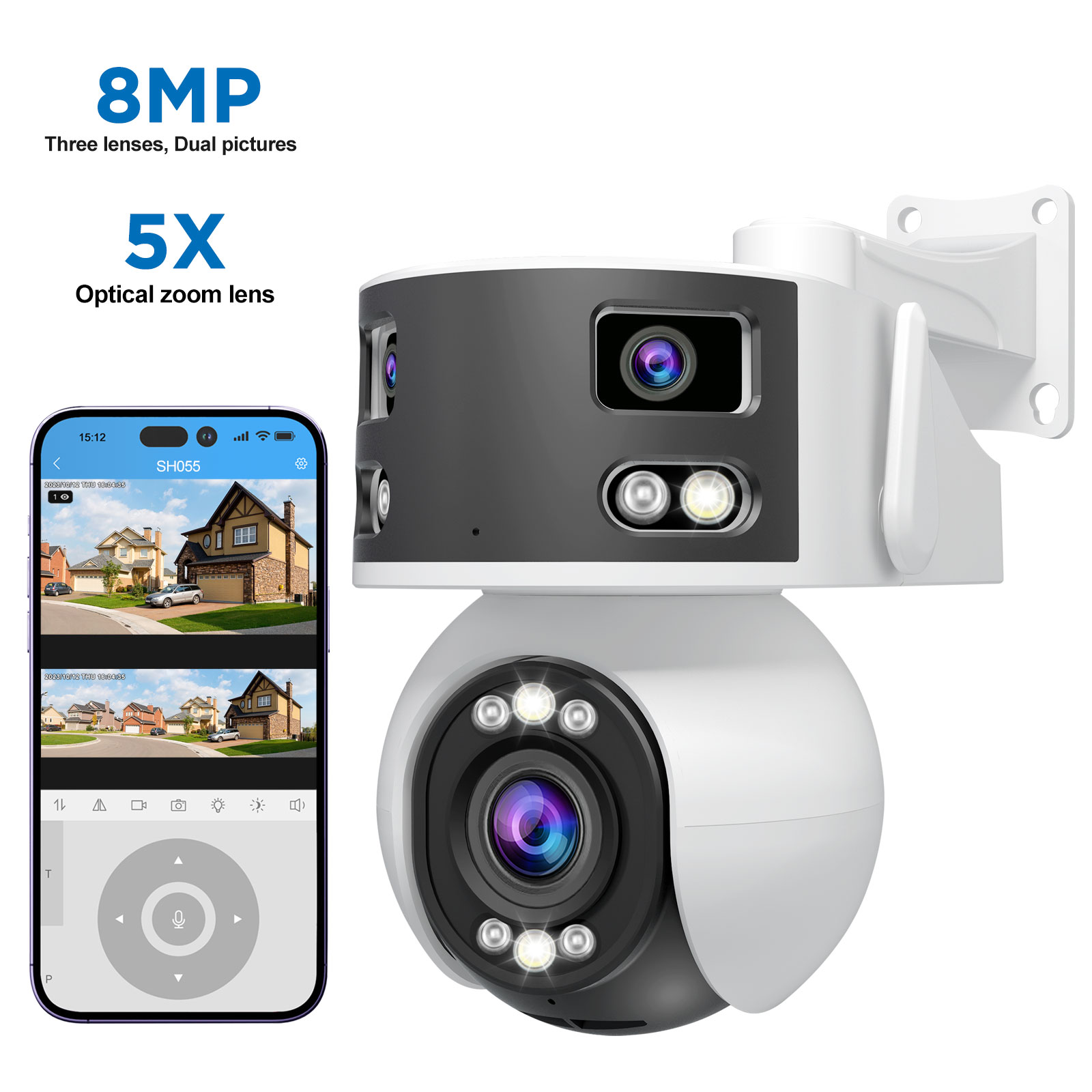 Srihome SH055 8MP 5X Zoom Trip – Home Security Ai Bewertung und Preis
