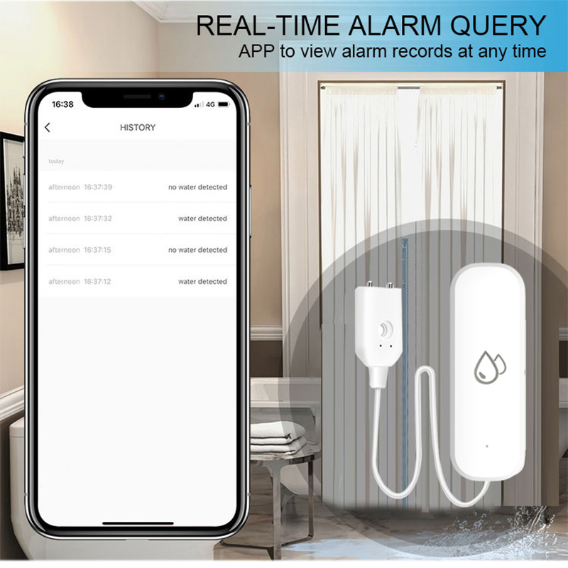 Tuya WiFi Water Leakage Alarm  – Home Security With Monitoring Bewertung und Preis