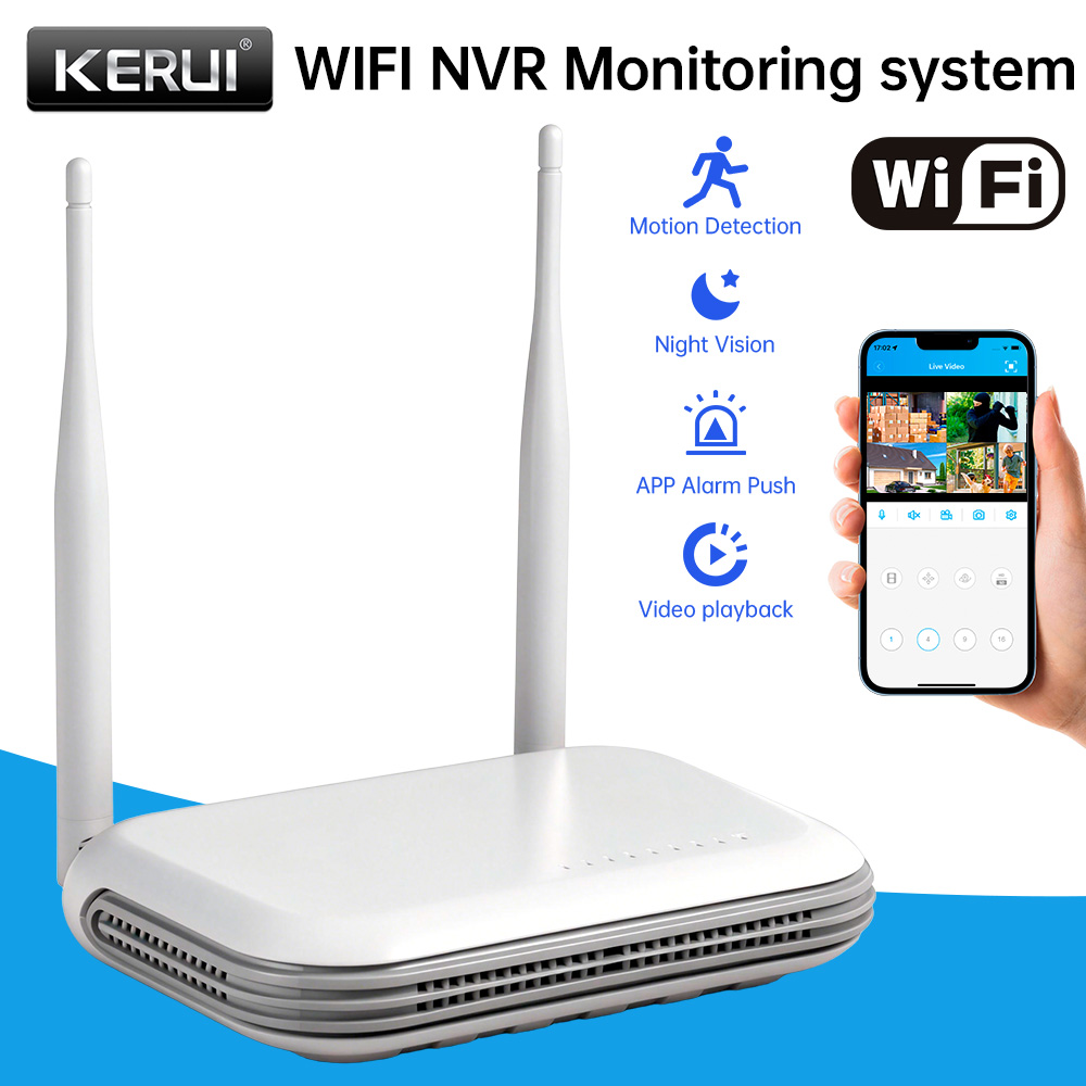 KERUI Mini Network WIFI 8CH NV – Home Security With Monitoring Bewertung und Preis